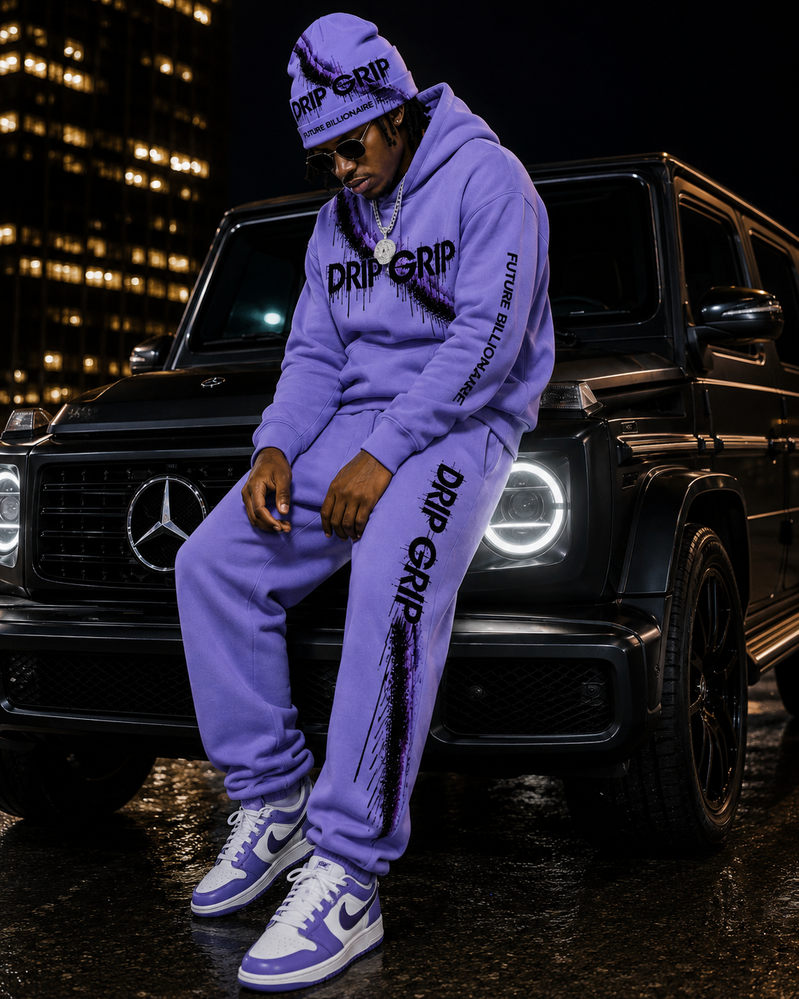 Drip Grip campaign model